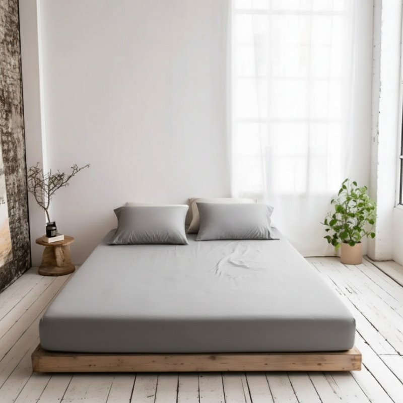 סדין נגד קרדית אבק ובקטריות - משולב סדין ומגן מזרן