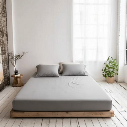 סדין נגד קרדית אבק ובקטריות - משולב סדין ומגן מזרן